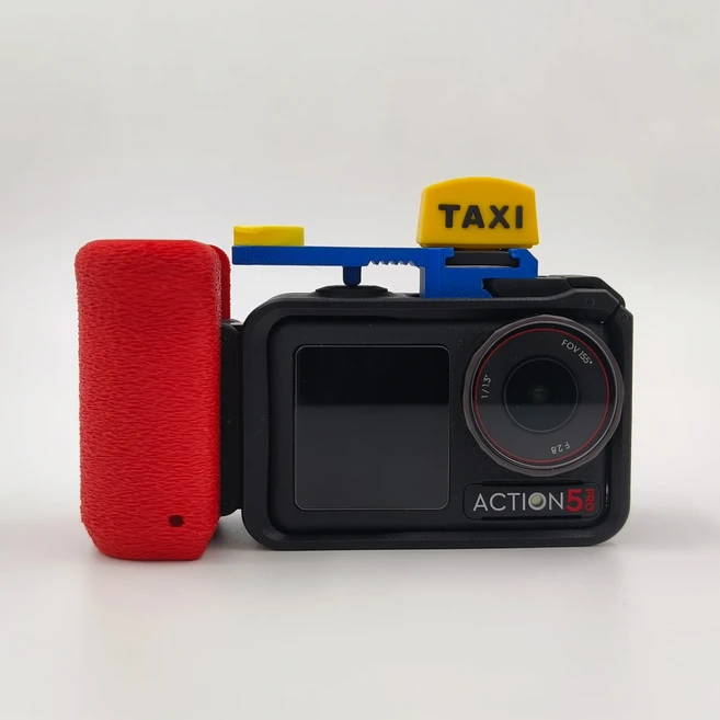 DJI 오즈모 액션 3/4/5 Pro용 3D 프린팅 카메라 그립 핸들 ( 케이지 및 퀵 릴리즈 핫슈 액세서리 호환), 01 H