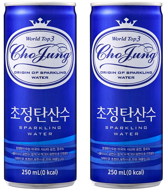 초정탄산수, 250ml, 30개