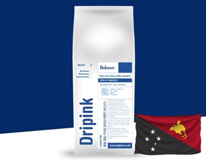 기타 드립핑크 갓볶은 파푸아뉴기니 블루마운틴 원두커피 500g, 1개, 1개