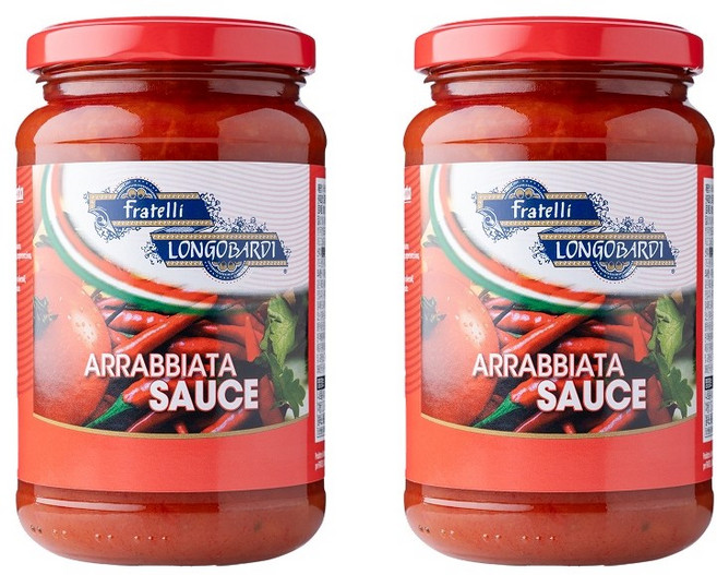 프라텔리롱고바디 아라비아따 파스타소스, 350g, 2개