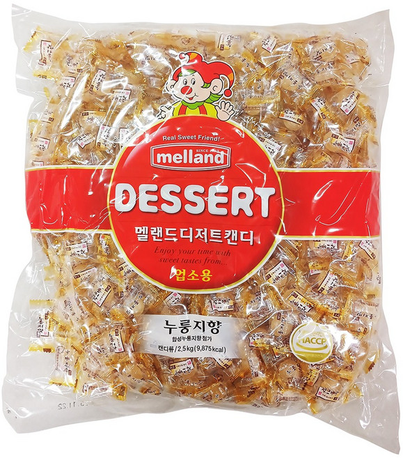 국제제과 국제 누룽지향 2.5Kg 멜랜드 디저트 캔디 업소용 이강산닷컴, 8개