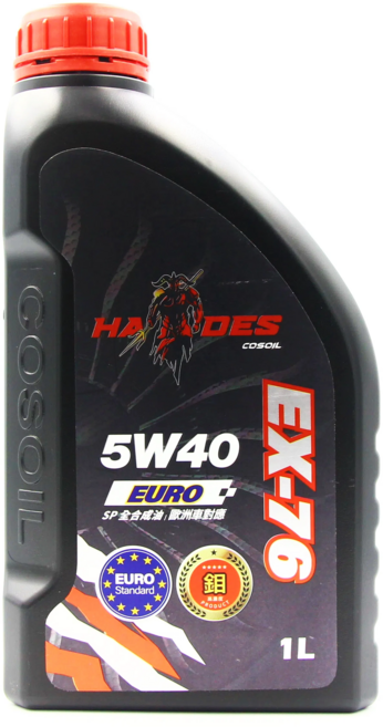 COSOIL EX-76 5W40 EURO 全合成機油 提升引擎性能, 1個, 歐洲車, 寶馬
