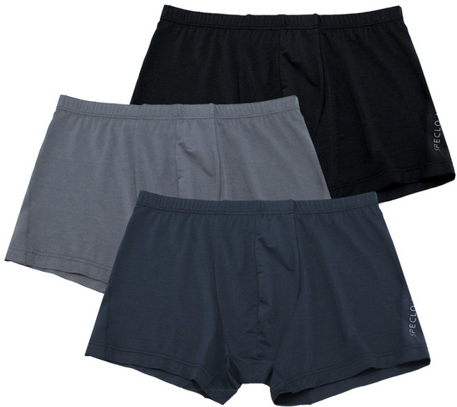 스페클로 남성용 슬럽 인견 드로즈 사각팬티 3종