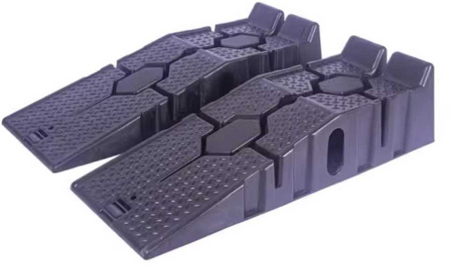 차량 정비 고임목 이동식 간이리프트 내리막 경사로 공구, 경사로 1개, 1개