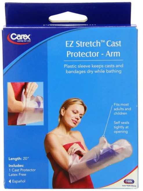 Carex케어렉스 헬스 브랜드 케어렉스 EZ 스트레치 캐스트 암 프로텍터 원사이즈 P20500, One Size, 1개 - 쿠팡