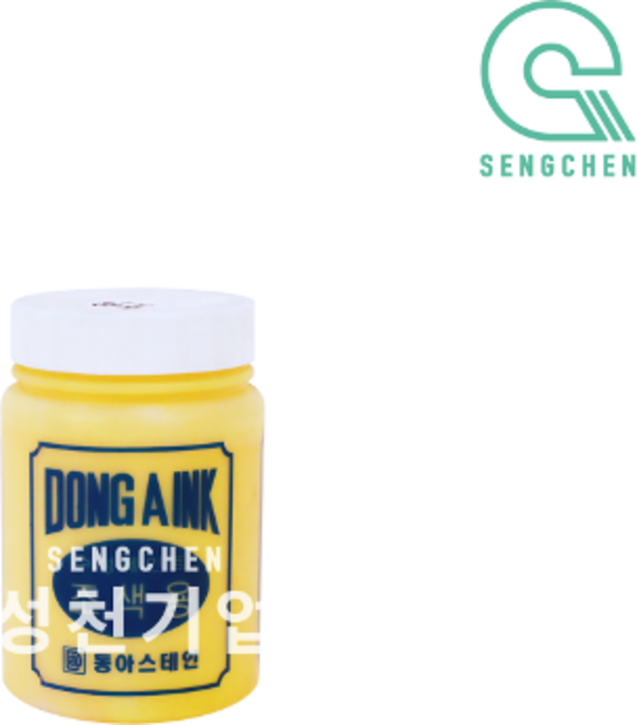 동아스테인 수성잉크(0.5L) (1BOX=40EA) 흑색, 1박스, 0.5L