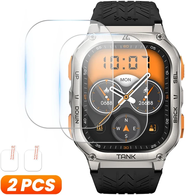 KOSPET TANK M3 용 강화 유리 필름 Ultra Smart워치 보호 1 Set Screen Protetor 스마트 워치, 02 M3 Ultra Film, 01 빠른