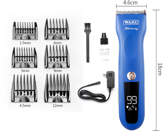 WAHL 왈 클리퍼 2235 하모니 에디션 전문가용 프로 바리깡, 블루