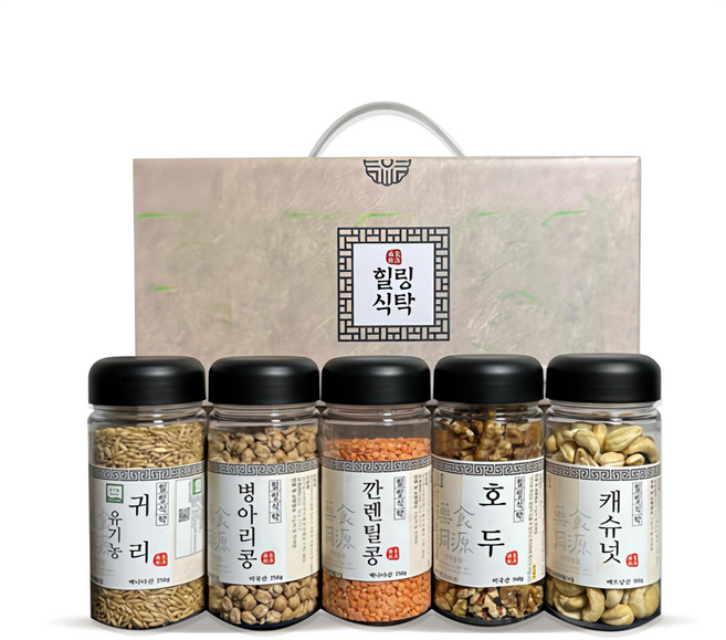 힐링식탁 건강채움 5종 세트 2호, 1세트