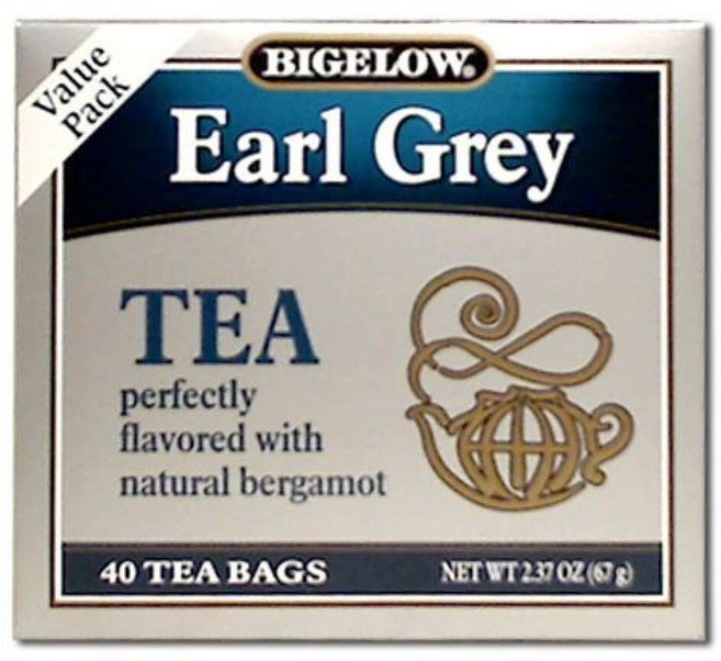 Bigelow Tea Perfectly Mint 홍차 카페인 티백 총 20개 262429, 2.37 Ounce (Pack of 6), 얼 그레이, 33g