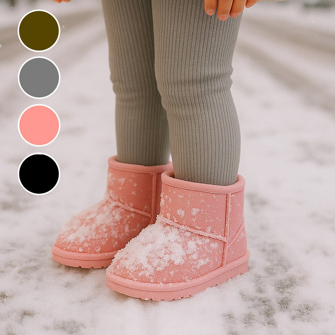 파이 아동 겨울 방한 신발 남아 여아 털부츠 유아부츠