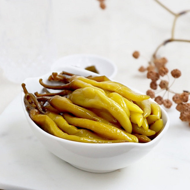 [모든반찬] 평화 고추지(간장고추) 4kg, 1개