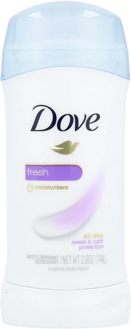Dove 땀 억제제 데오도런트 프레시 74g(2.6oz), Dove 땀 억제제 데오도런트 프레시 74g26oz, 74g, 1개 - 쿠팡
