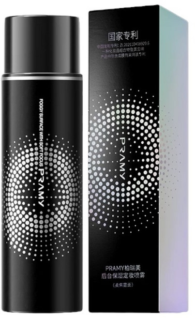 PRAMY 柏瑞美 長效保濕定妝噴霧 柔焦霧面, 100ml, 1瓶
