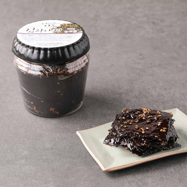 [밋앤밀] 순창이조전통식품 장아찌 500g 모음, 양념깻잎 장아찌 500g, 1