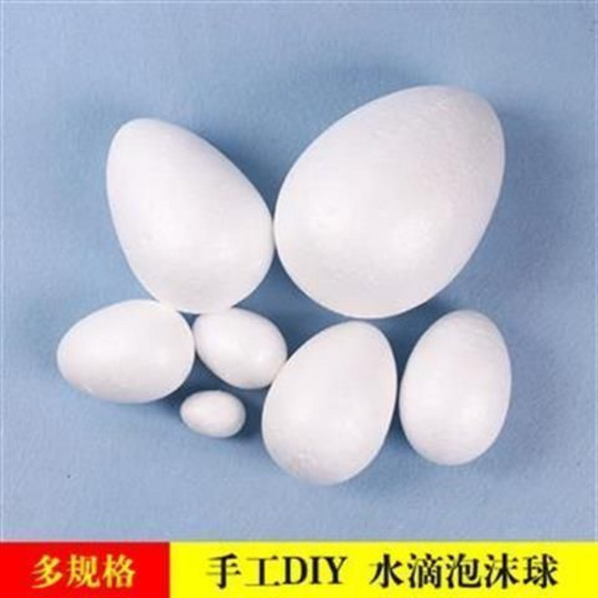 DIY 雞蛋型水滴型保麗龍球 手工泡沫球, 水滴泡沫球220mm1個, 1個