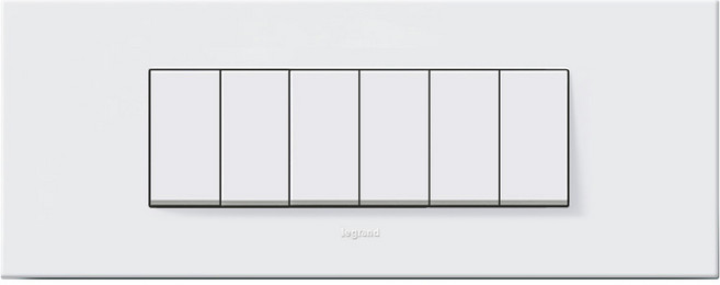 [본사정품] 르그랑 아테오 유럽형 6구 스위치 6모듈 화이트, 단품