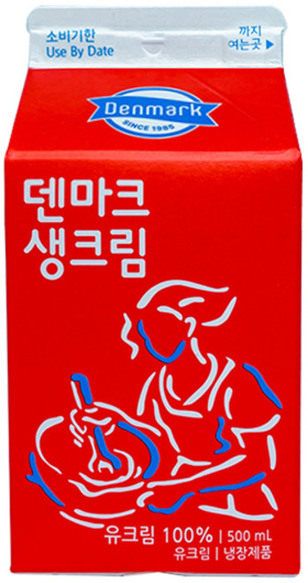 동원 덴마크 생크림, 1개, 500ml