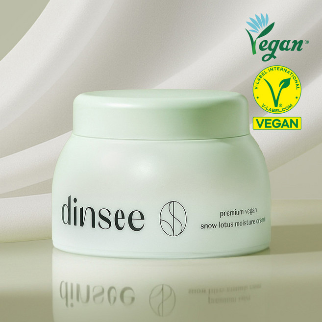[딘시] 프리미엄 비건 눈연꽃 히알루론산 수분크림 50ml, 1개