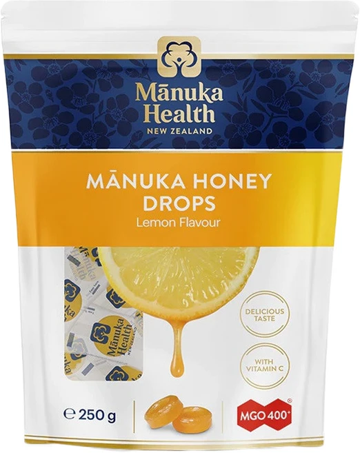 [마누카헬스] MGO400+ 마누카꿀 레몬맛 사탕 250g, 1개 - 쿠팡