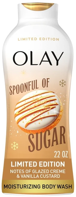 Olay 리미티드 에디션 모이스처라이징 바디 워시 Spoonful of Sugar 보습 바디워시, 1개, 623g - 쿠팡