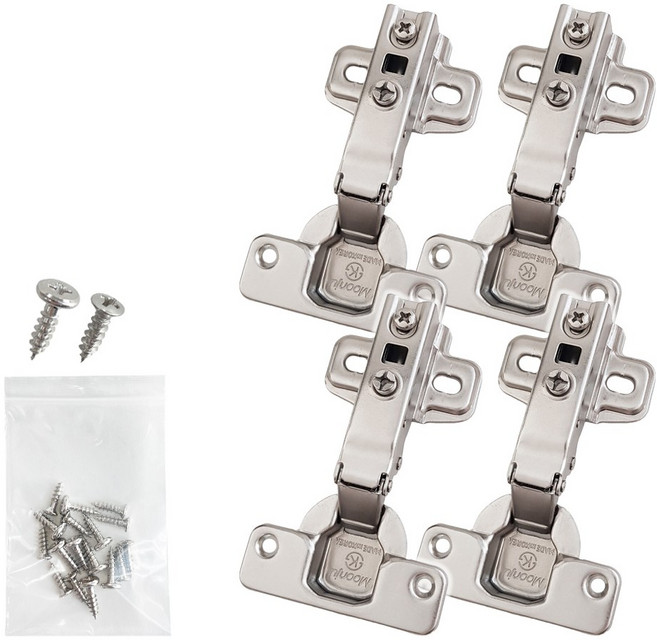 국산 문주 110도 아웃도어 18T 댐퍼경첩세트(댐퍼경첩+일반경첩) 2세트, 1개