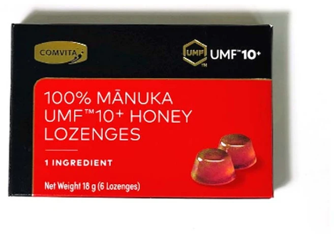 [본사정품] 콤비타 UMF10+ 마누카허니 퓨어 로젠지 100% 마누카 꿀캔디, 1박스 - 쿠팡