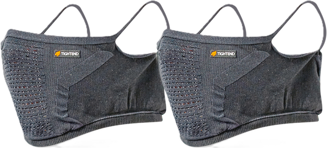 타이트엔드 R4X 아쿠아 자전거 쿨마스크, 그레이 2개