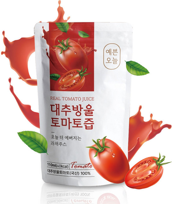 국산 HACCP인증 토마토즙 물넣지않은 갈아만든 대추방울토마토즙 110ml x 28개, 4개