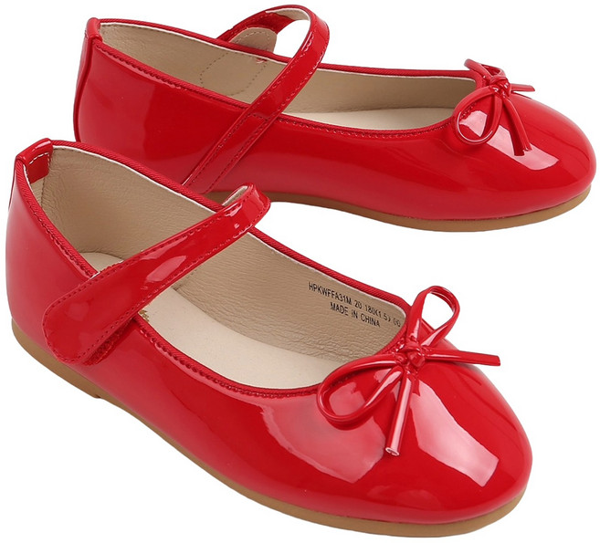 슈펜키즈 여아용 발레리나 리본 쿠션 플랫 슈즈 HPKWFFA31M