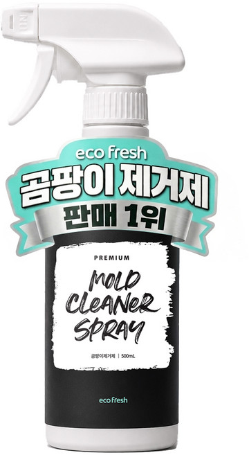 에코후레쉬 플러스 프리미엄 곰팡이 제거제, 1개, 500ml