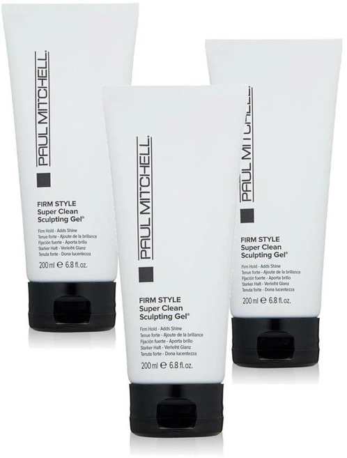 폴미첼 펌 스타일 슈퍼 클린 스컬프팅 젤 Paul Mitchell Firm Style Super Clean Sculpting Gel, 200ml, 3개 - 쿠팡