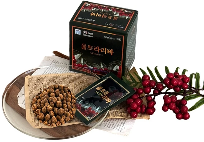 울트라리바 악성 엉겅퀴 차전자피 추출물 변비 96포 3개월분, 60g, 5박스 - 쿠팡