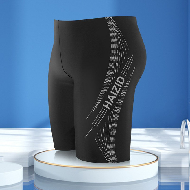 JLVJ 남자 실내 타이트핏 수영팬츠 5부 사각 수영복