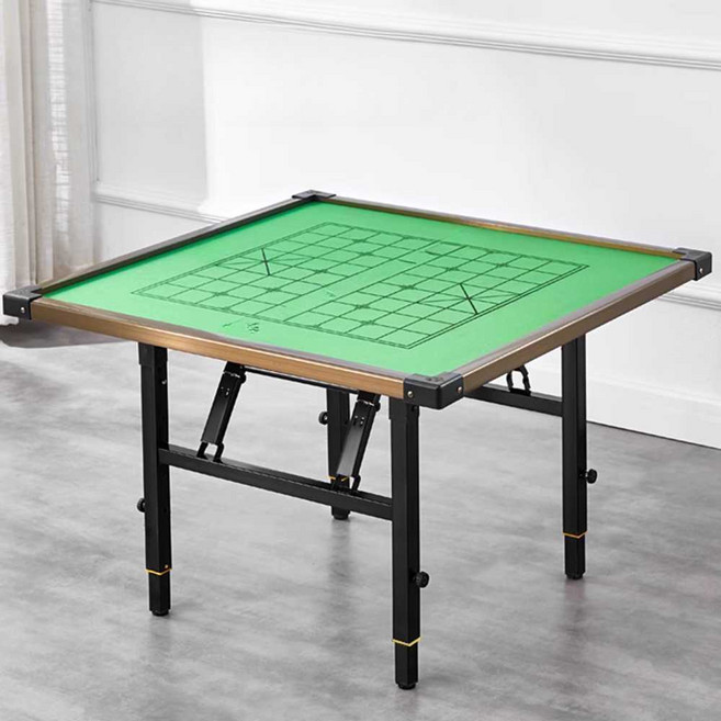 체스 높이조절 가정용 스탠딩 게임 책상 게임책상 높이 조절, 1개, 100x100 알루미늄 가장자리 4단