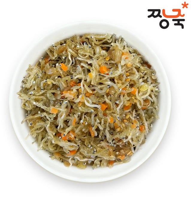 짱죽 12+2 이유식 아기반찬, 아기반찬-611.잔멸치캐슈넛볶음, 100g, 1개