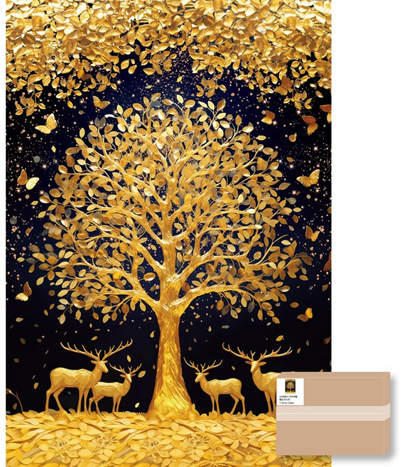 (PS) 직소 퍼즐, 1000피스, 황금 돈나무, 1개