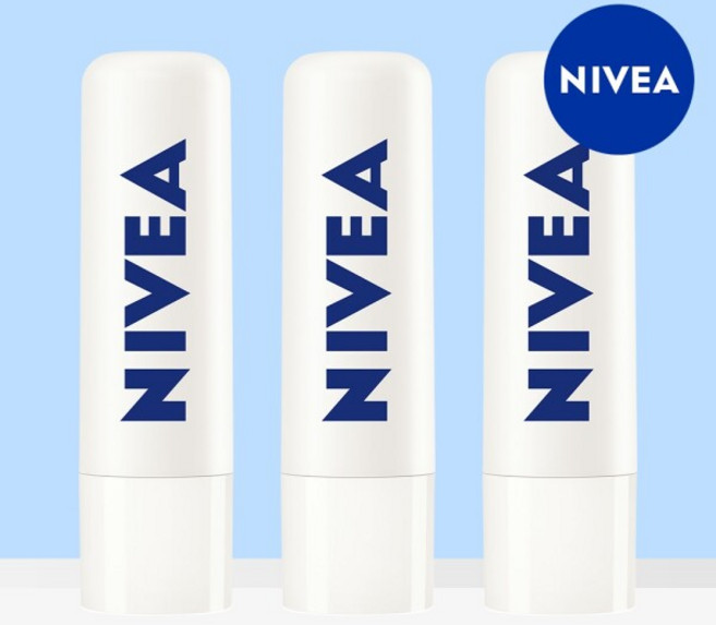 [니베아] 립케어 더마 SOS 케어 4.8g 3개, 더마SOS