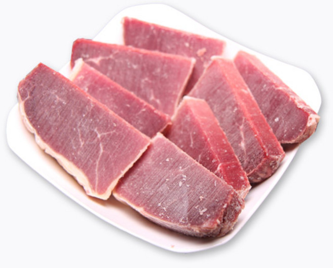 더펫코리아 원료육 소홍두깨살 500g 애견간식, 1개, 소고기