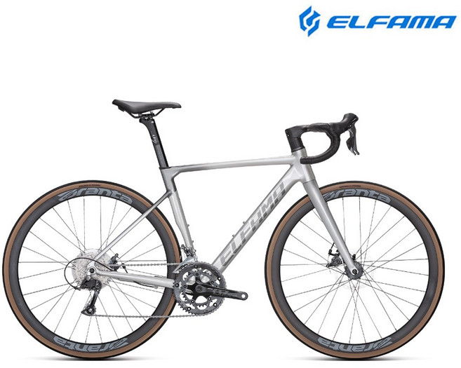 엘파마 로드너 에어로 로드바이크 클라리스16단 사이클, XL520(175~185), 마그마레드