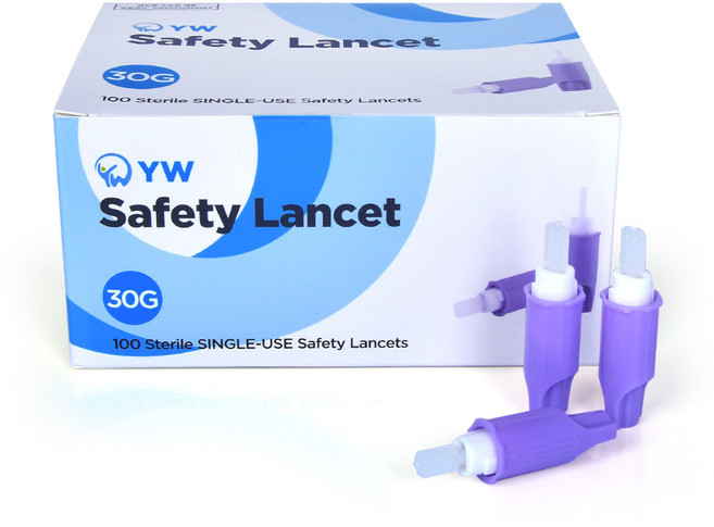 세이프란 세이프란 채혈침 란셋 사혈침 30g (100개입), 1개, 100개입