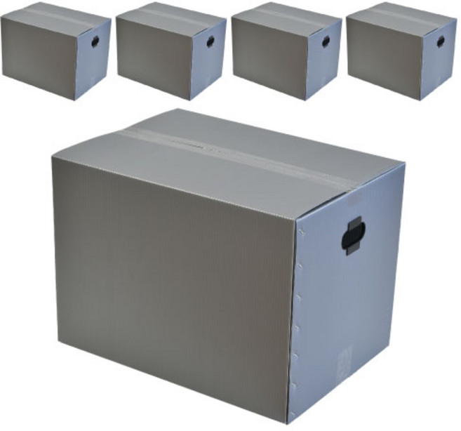 네오비 이사박스, 은색, 5개