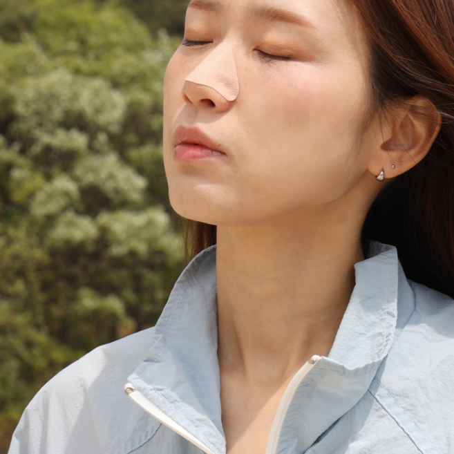 랜드윈 코 콧등용 실리콘 자외선차단 썬패치 골프패치 ( feat. 의료용 실리콘 점착제 ) 16매, 1개, 13g