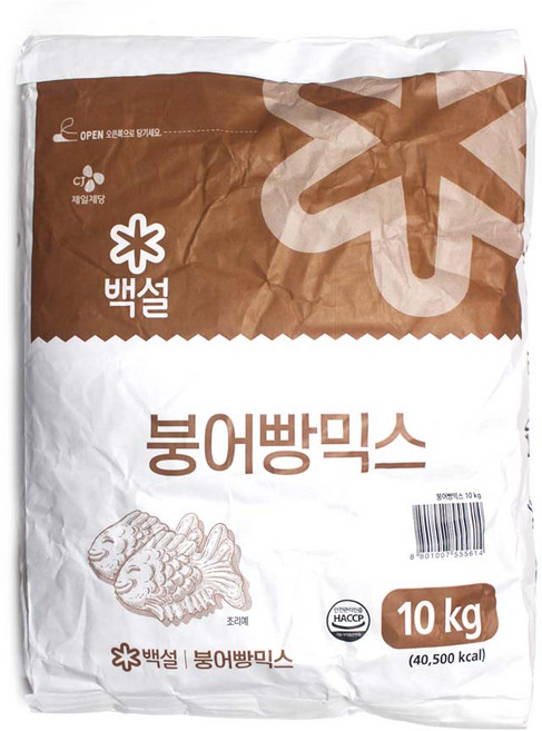 백설 붕어빵믹스, 10kg, 1개