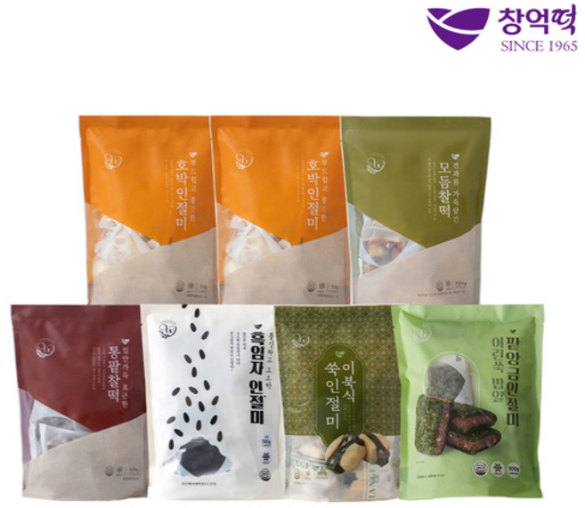창억떡 6종, 3.36kg, 1세트