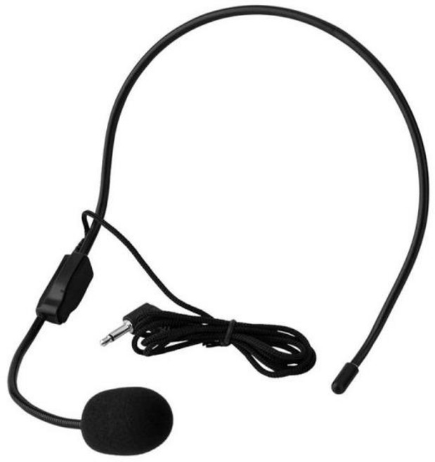 강의용 무선마이크 휴대용 헤드 마운트 헤드셋 마이크 유선 3.5mm 플러그 가이드 강의 연설 교육 회의 꿀벌 귀 신제품, 01 CHINA, 01 CHINA