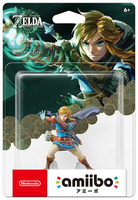 젤다의 전설 시리즈 티어스 오브 더 킹덤 아미보 amiibo rink 피규어, 1개