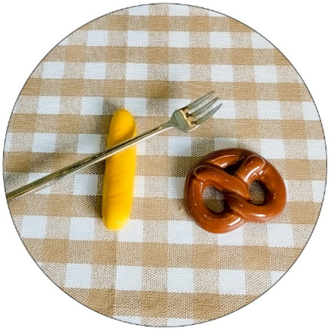 베이커리수저받침 빵모양 젓가락 받침대 주방용품 식탁 카페 베이커리 레스토랑 인테리어, 1개, 바게트