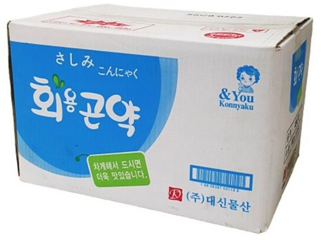 회용곤약 다이어트식품 대신 기타곤약가공품 곤약, 1박스, 800g