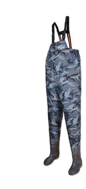 펭귄 갯벌체험옷 해루질 바지 장화 가슴장화 얼룩무늬, 265